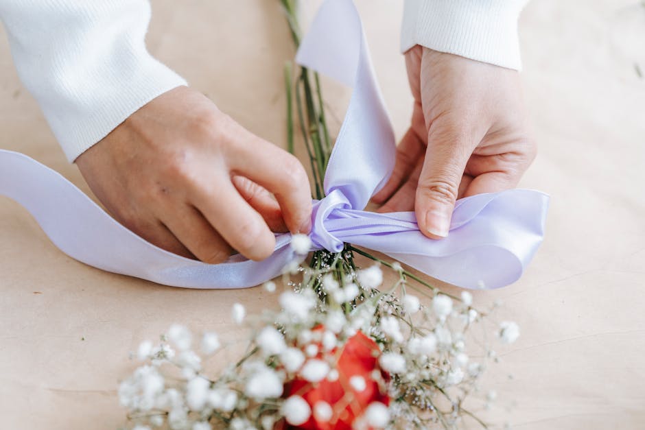 How to tie a ribbon like a florist (so the knot stops doing the talking)